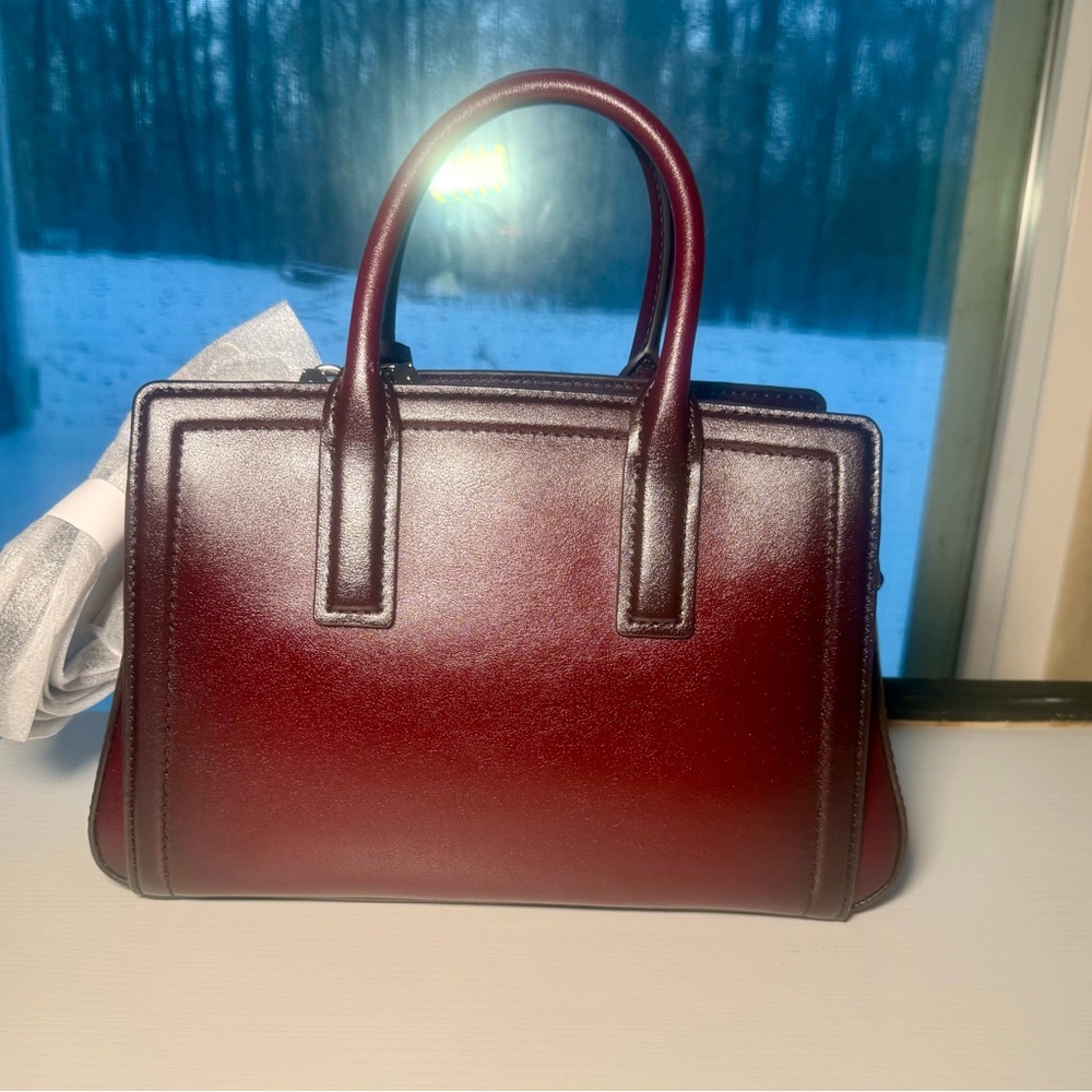 Michael Kors Laila oxblood Satchel - Picture 3 of 13
